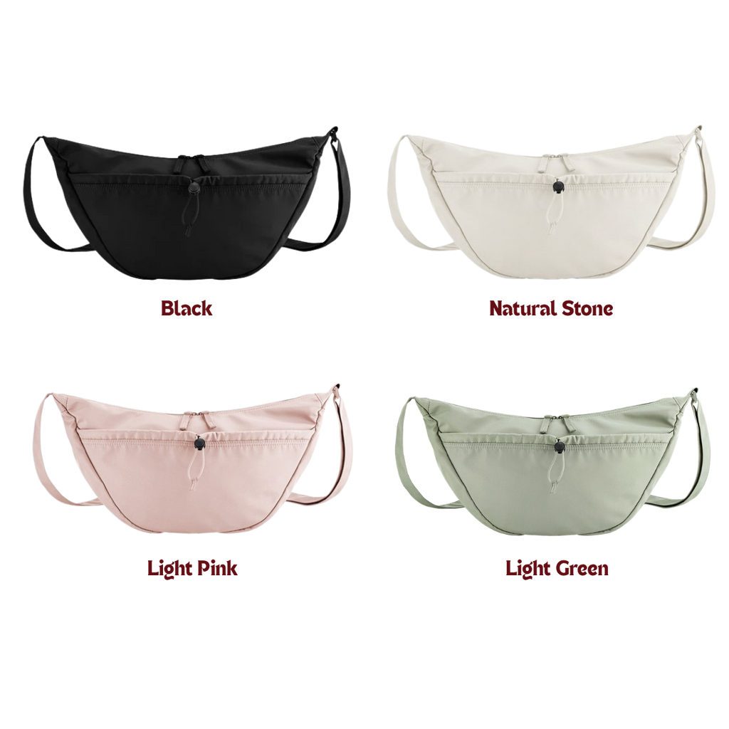 Custom pet embroidered cross-body bag