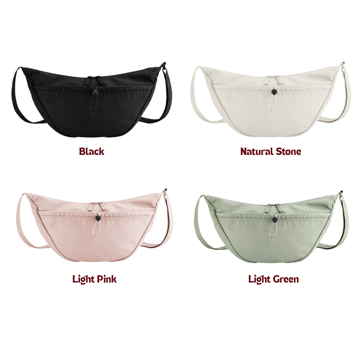 Custom pet embroidered cross-body bag