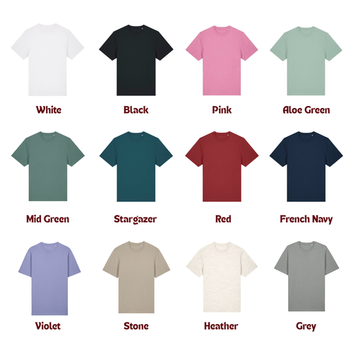 Custom pet embroidered short sleeve t-shirt